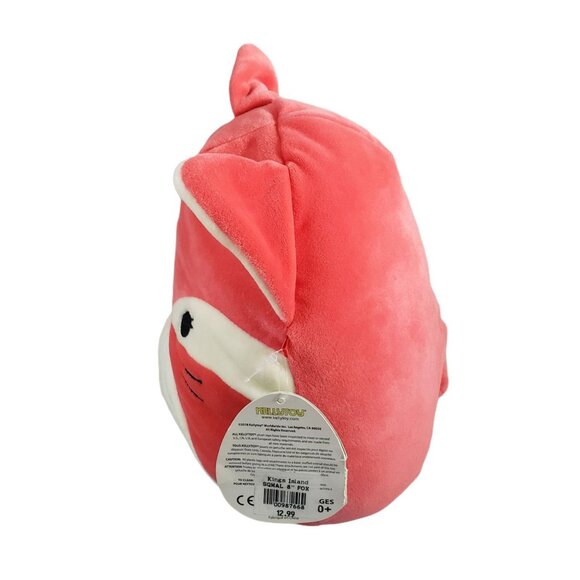 Squishmallow 8" Fifi the Red Fox Kellytoy Coral Soft Plush Stuffed Toy 2018 - Picture 3 of 10